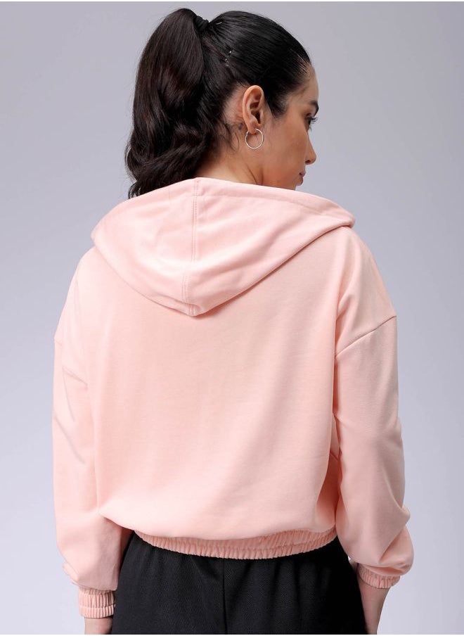 Women Regular Fit Solid Wrap Sweatshirt
