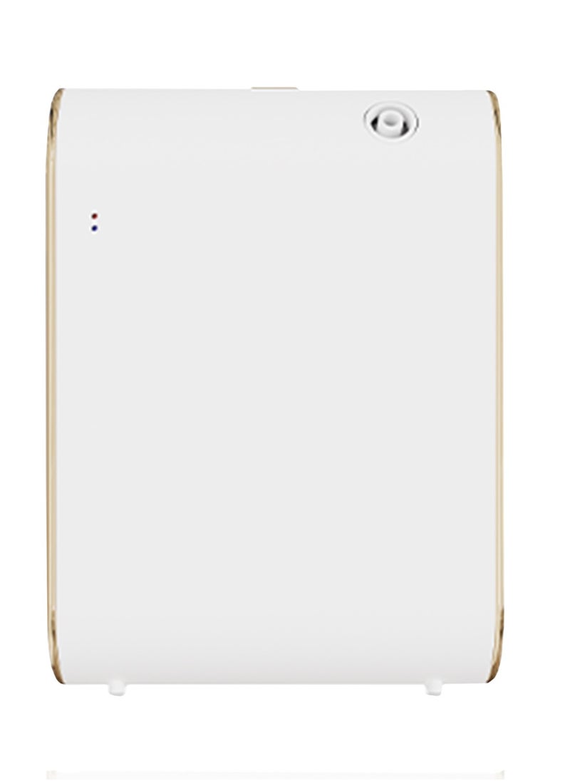 Luxury Smart Scent Diffuser Machine, Dual Fluid Tech, Wi-Fi & Bluetooth with Button Control, Turbo Fan, Noise-Free, Large Fog Output, 350ml, Golden White, Perfect for Home, Office, Hotel