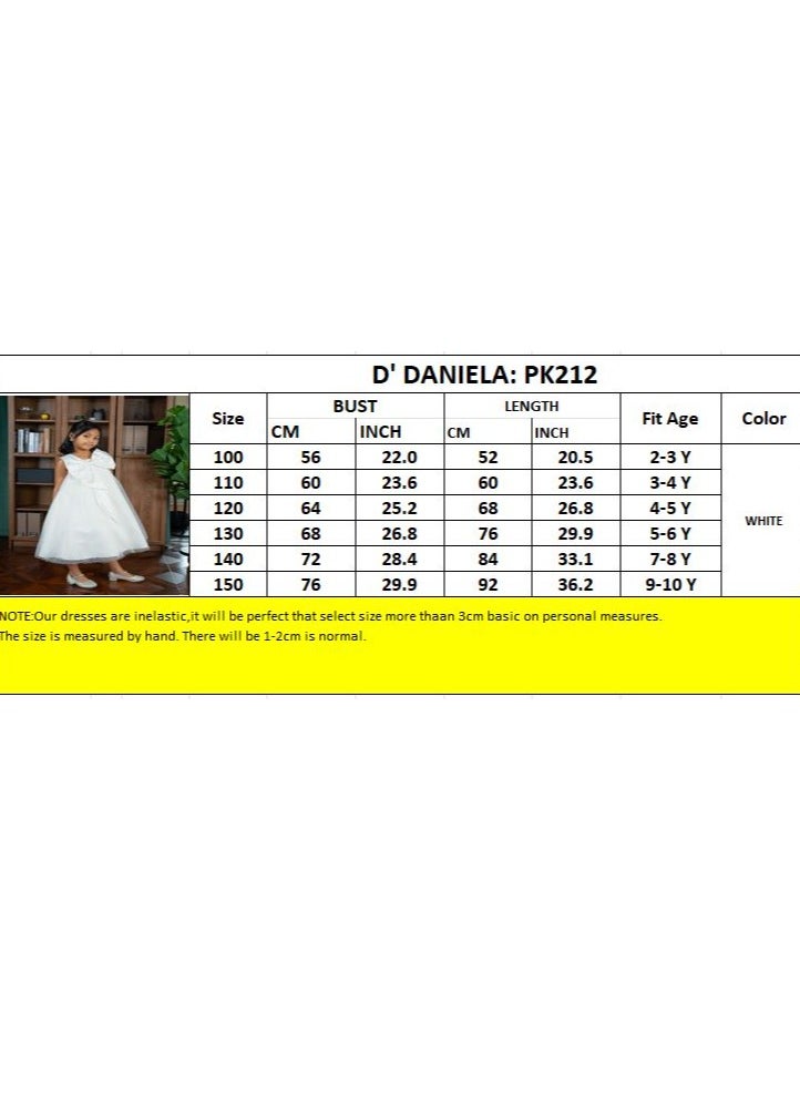 Satin Bow A-Line Dress