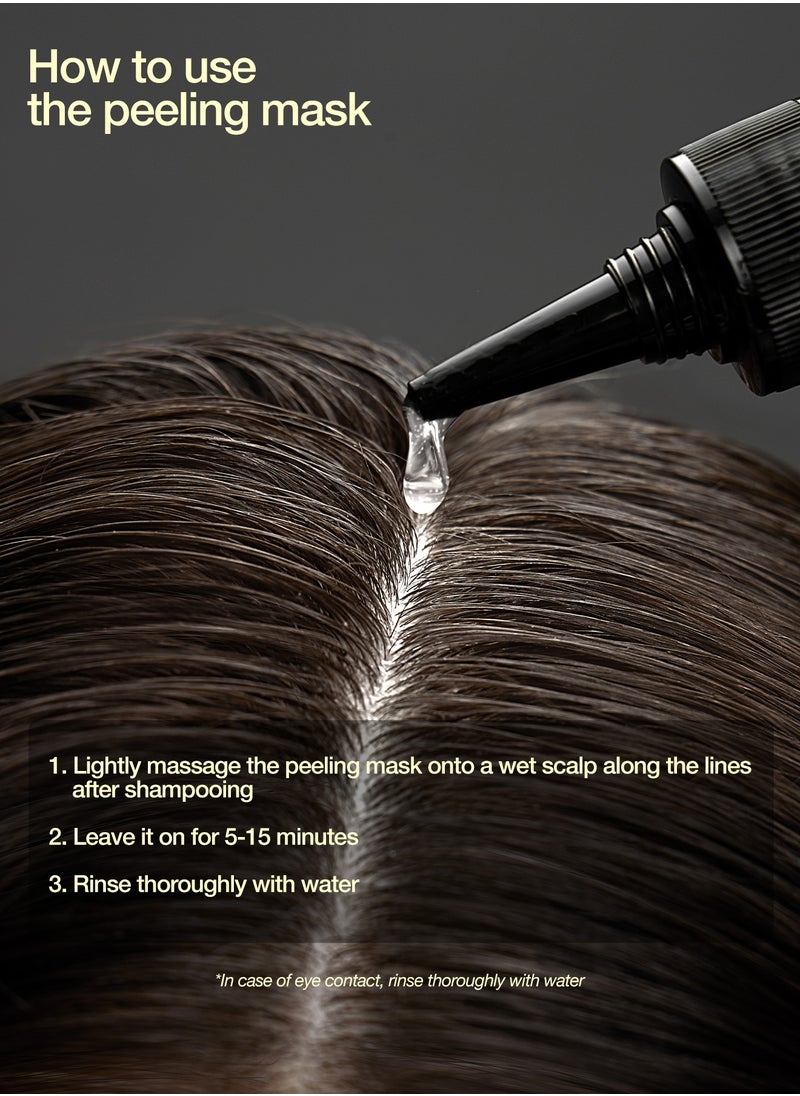 Anti Dandruff & Hair Loss Scalp Peeling Treatment Mask with AHA Acids and Panthenol for Deep Restoration and Refreshing 100ml