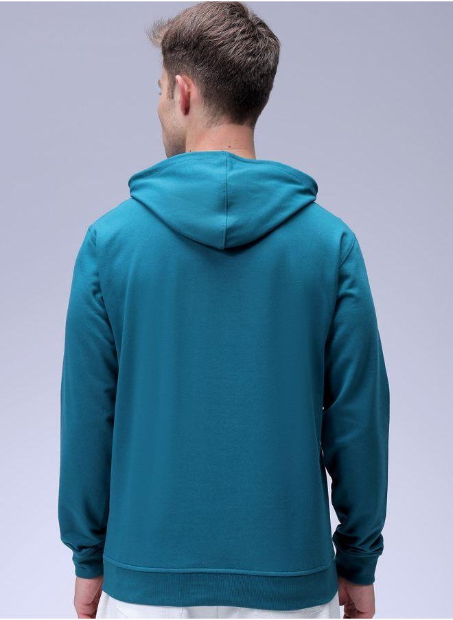 Men Regular Fit Character Overhead Hooded Sweatshirt
