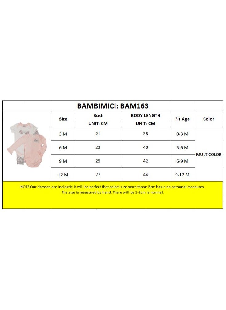 Bambimici Sugar & Spice Sweetheart Baby Bodysuit