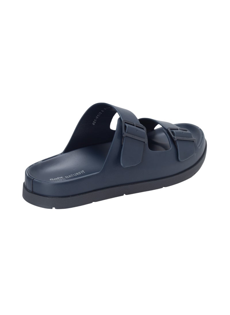 Double Strap Slide Sandals