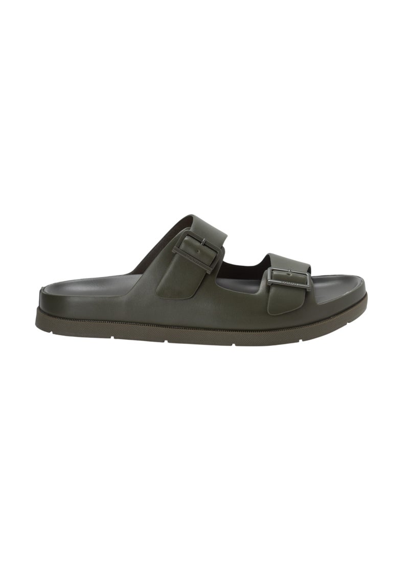 Double Strap Slide Sandals