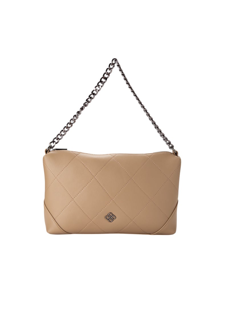 Casual Hobo Bag Beige