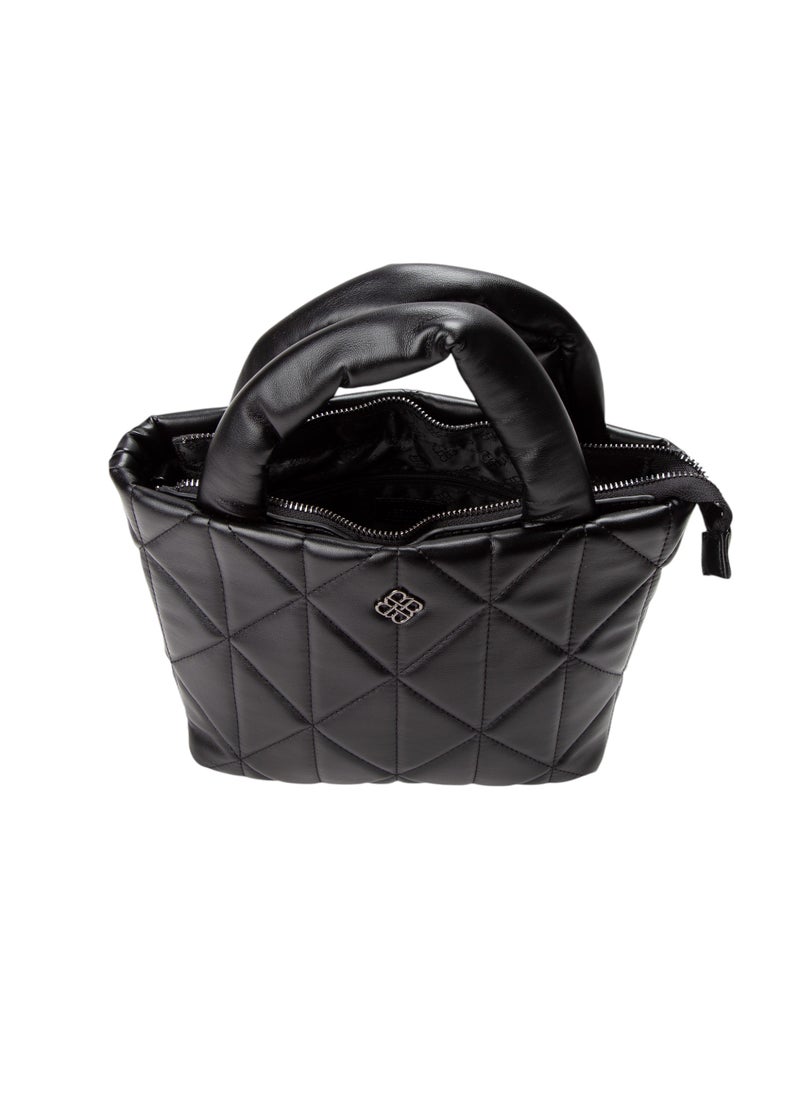 Quilted Top Handle Bag