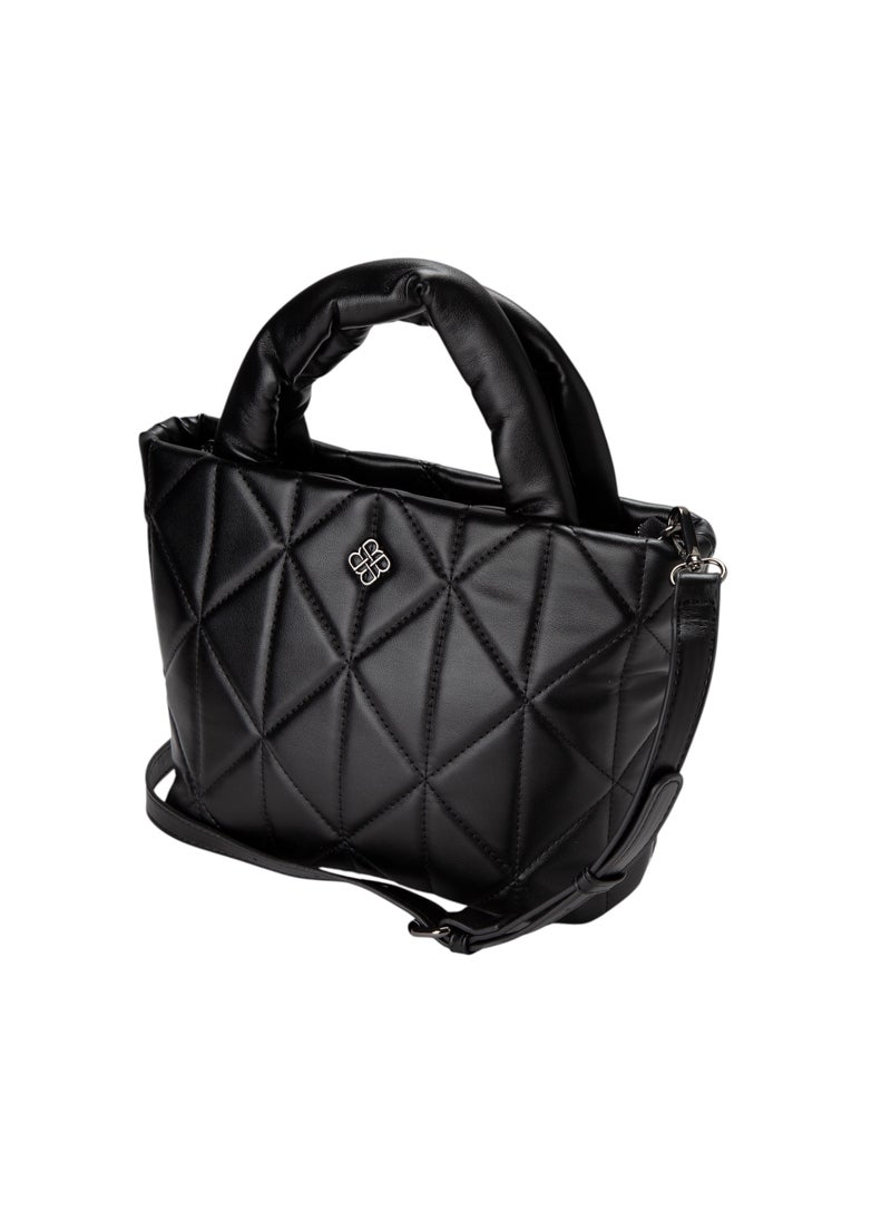 Quilted Top Handle Bag