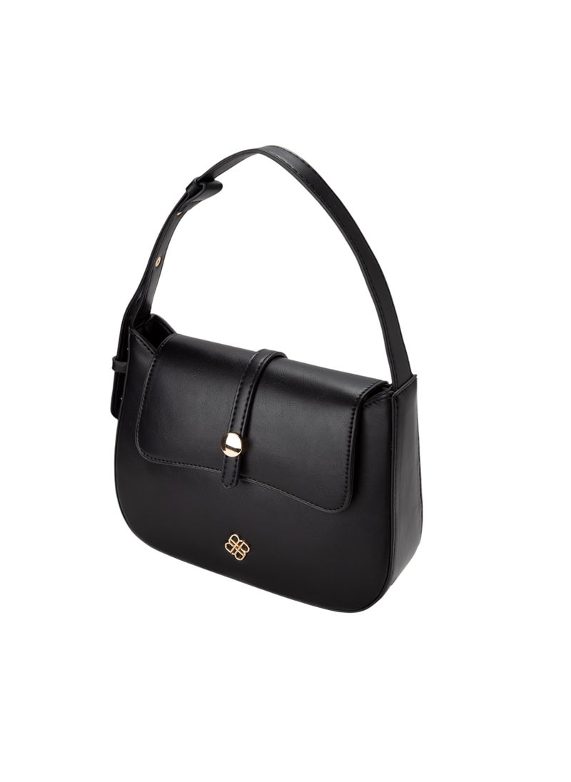 Mini Top Handle Bag Black