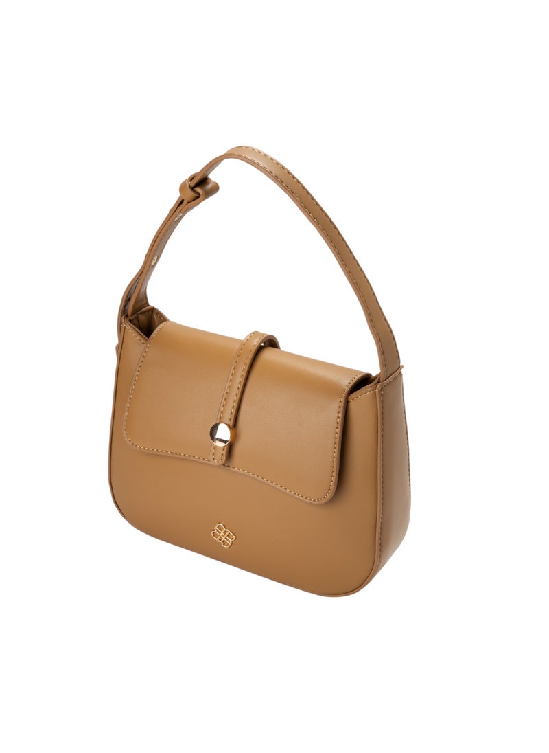 Mini Top Handle Bag Beige