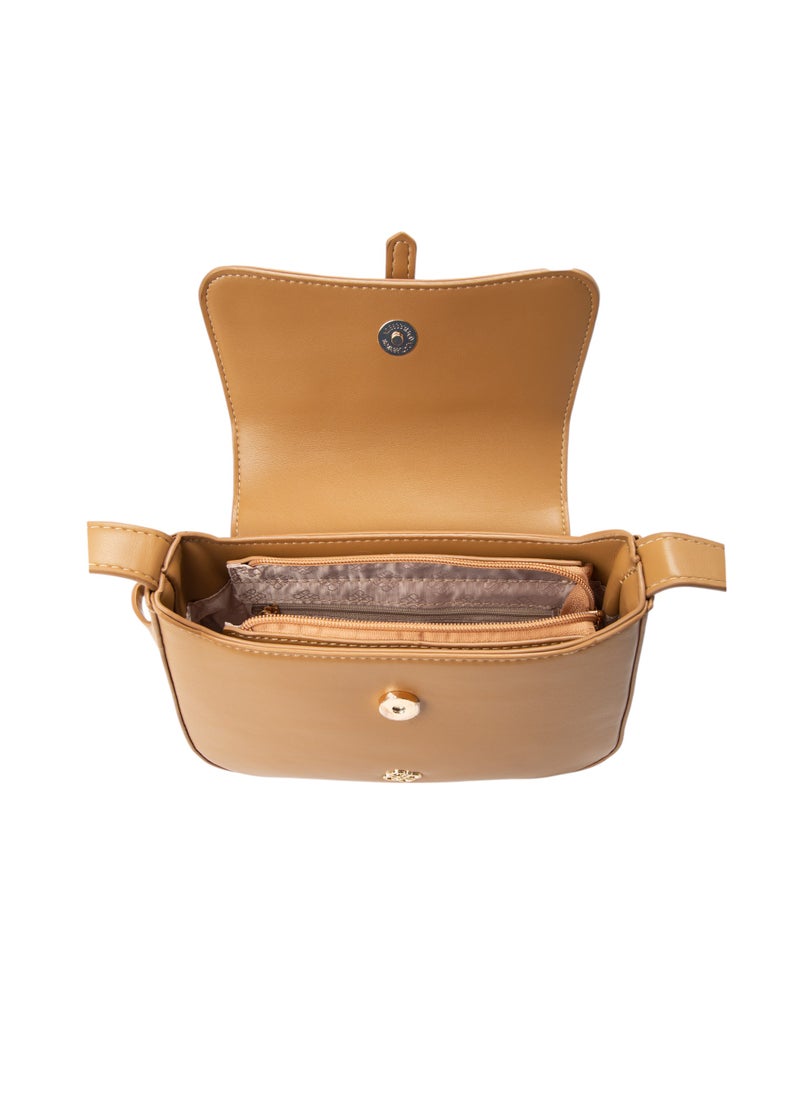 Mini Top Handle Bag Beige