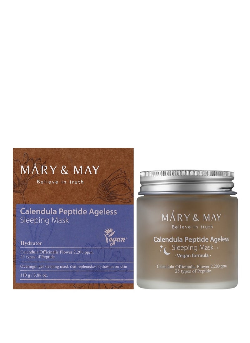 MARY & MAY Mary & May Calendula Peptide Ageless Sleeping Mask,110g
