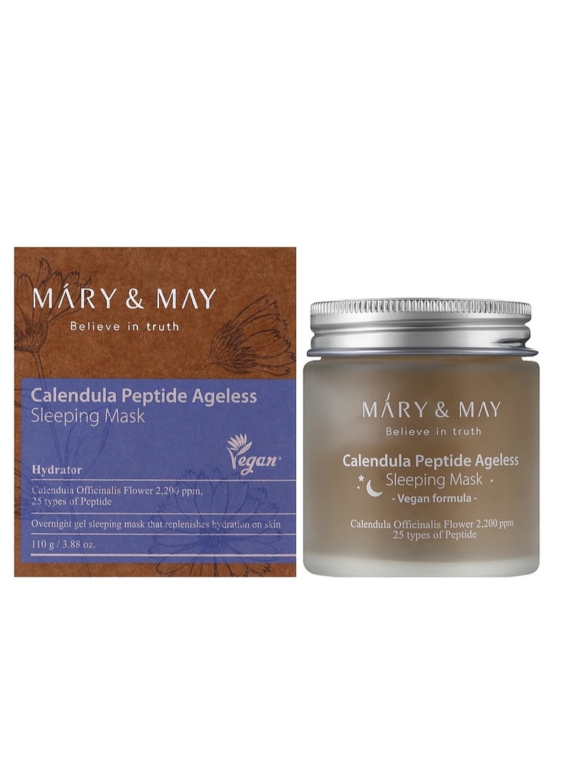 MARY & MAY Mary & May Calendula Peptide Ageless Sleeping Mask,110g