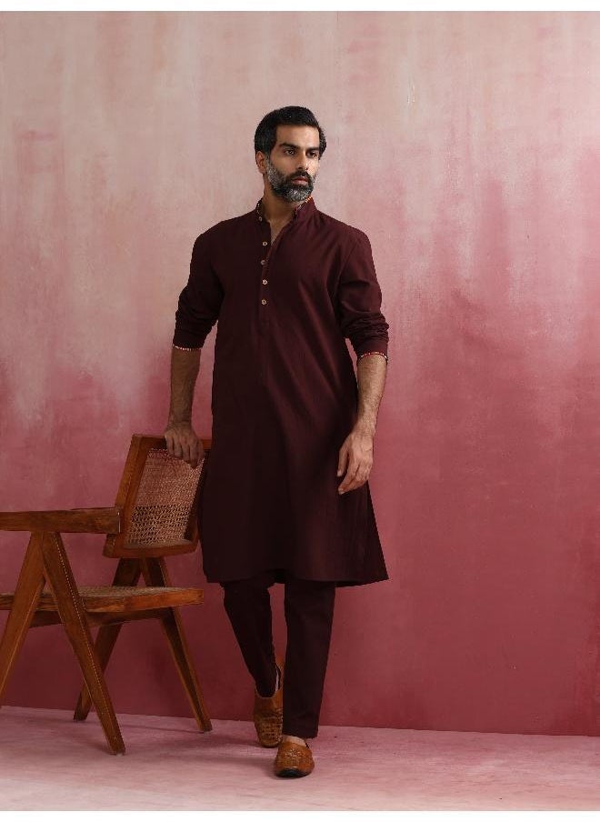 Men's Cola Mandarin Collar Kurta