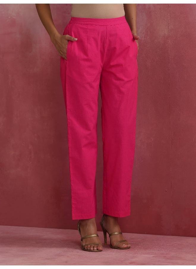 Pink Cotton Dobby Co-ord set
