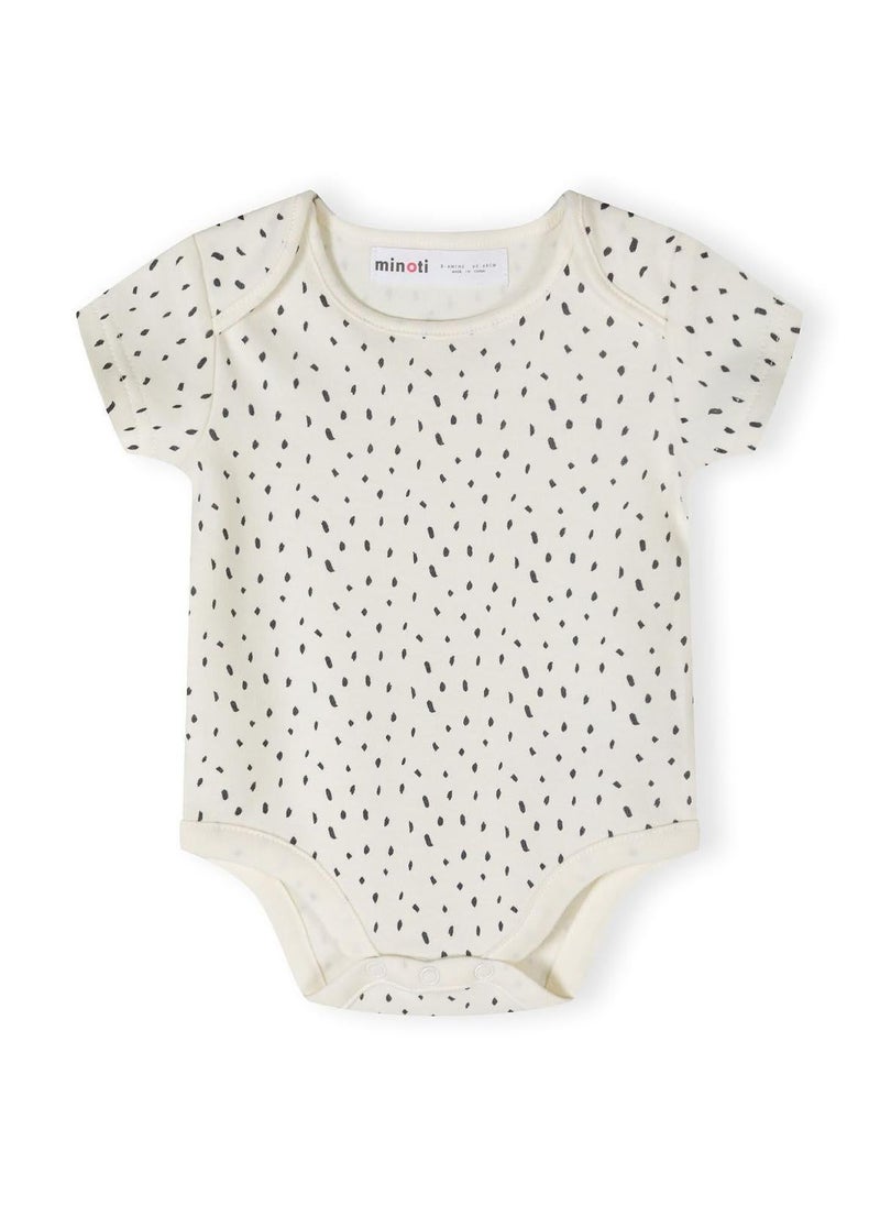 7-Pack Short Sleeve Baby Bodysuits with Snap Closures