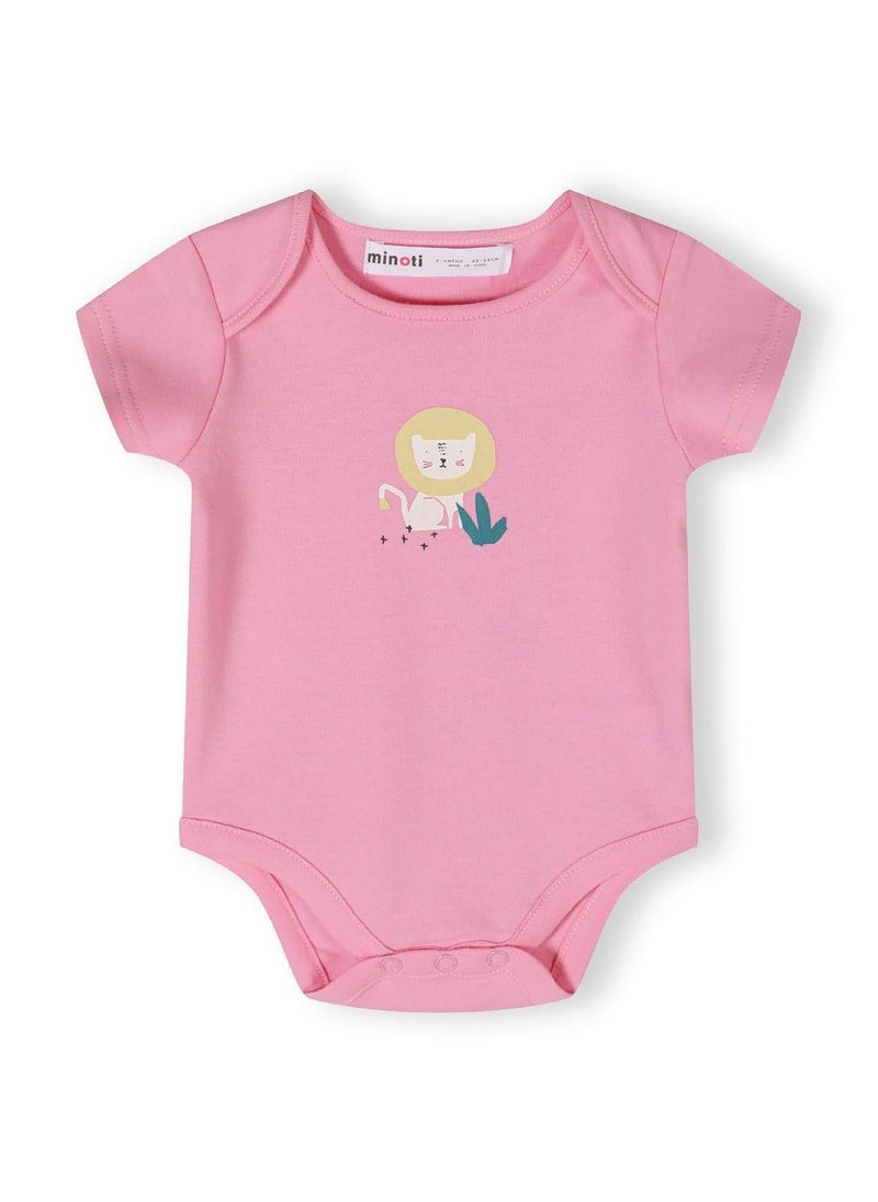 7-Pack Short Sleeve Baby Bodysuits with Snap Closures