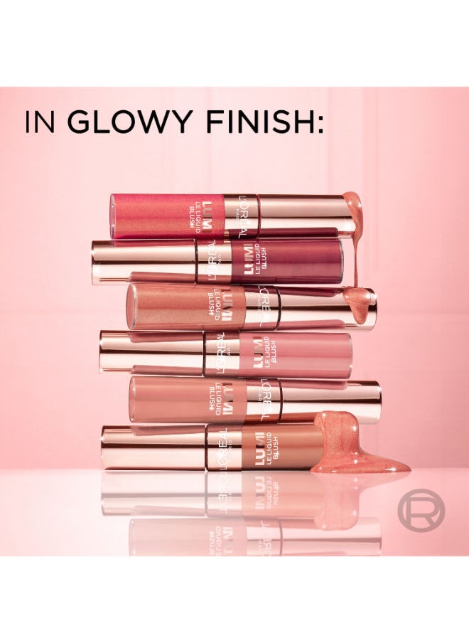 L'Oréal Paris Glotion Lumi Le Liquid Blush Shade 630 Glow True Rose