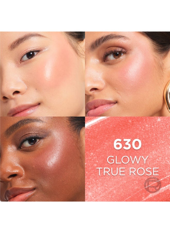 L'Oréal Paris Glotion Lumi Le Liquid Blush Shade 630 Glow True Rose