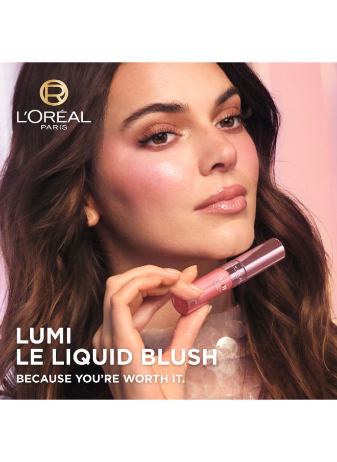 L'Oréal Paris Glotion Lumi Le Liquid Blush Shade 630 Glow True Rose