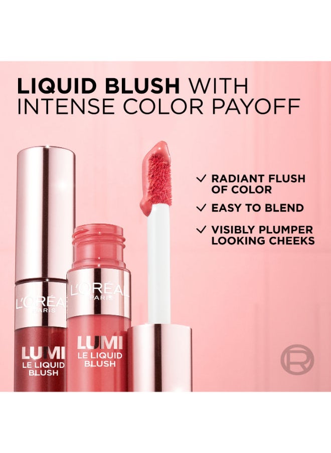 L'Oréal Paris Glotion Lumi Le Liquid Blush Shade 630 Glow True Rose