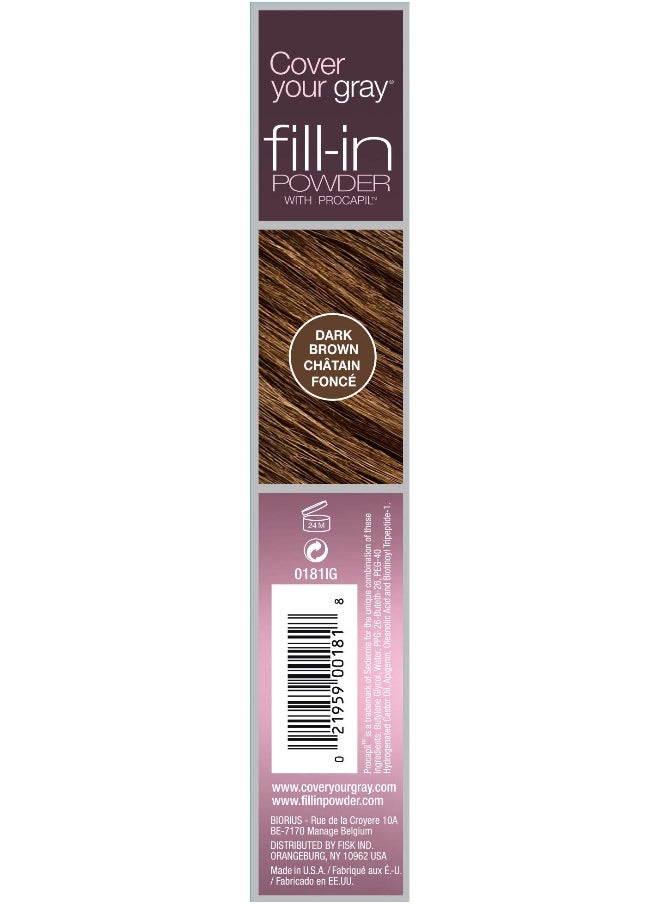 Cover Your Gray Fill In Powder Dark Brown Pack of 2
