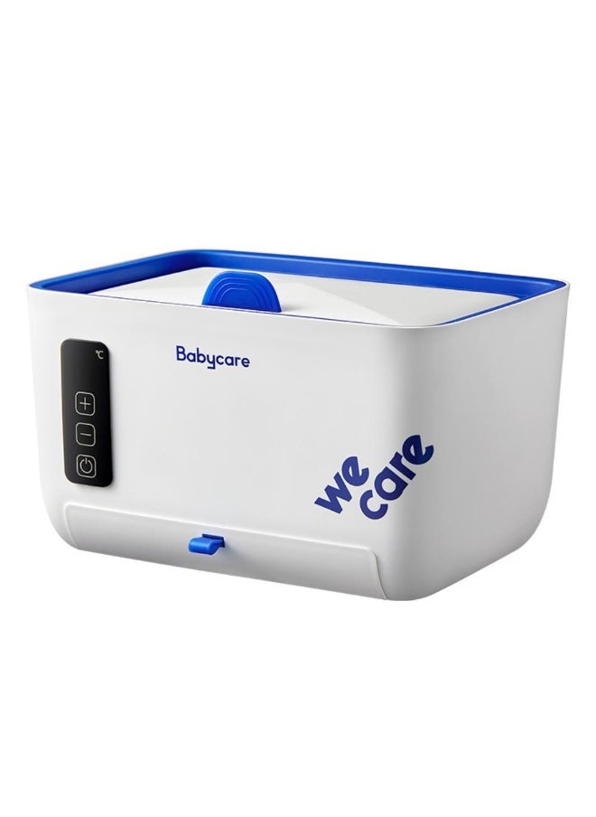 Babycare - Wipe Warmer Machine - WhiteBlue Mix - Long lasting Premium Quality