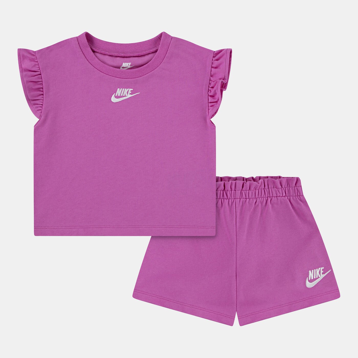 Kids' French Terry T-Shirt and Shorts Set