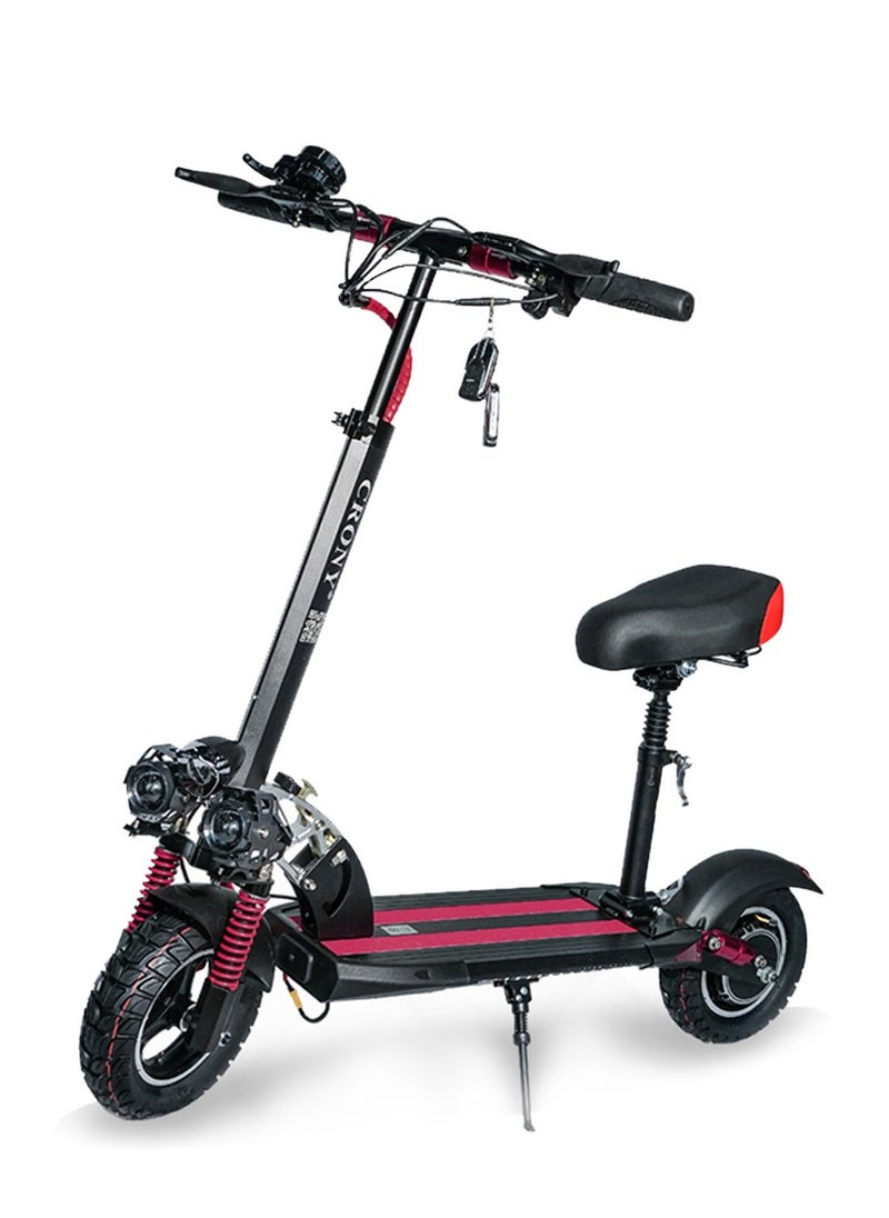 V10 Pro E-Scooter 1200W Motor, 36V/12AH Battery, 10