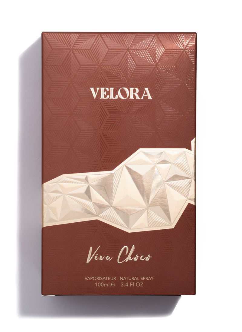 LA PARFUM GALLERIA VELORA Viva Choco unisex eau de Parfum long lasting perfume 100 ML