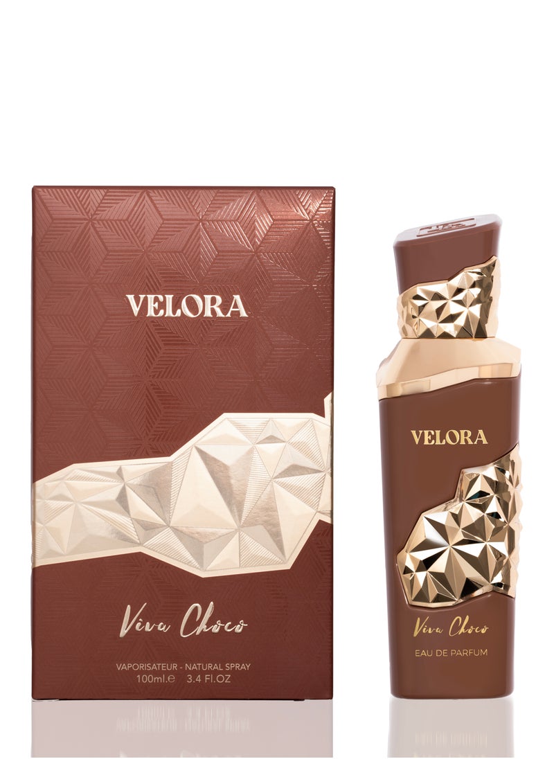 LA PARFUM GALLERIA VELORA Viva Choco unisex eau de Parfum long lasting perfume 100 ML
