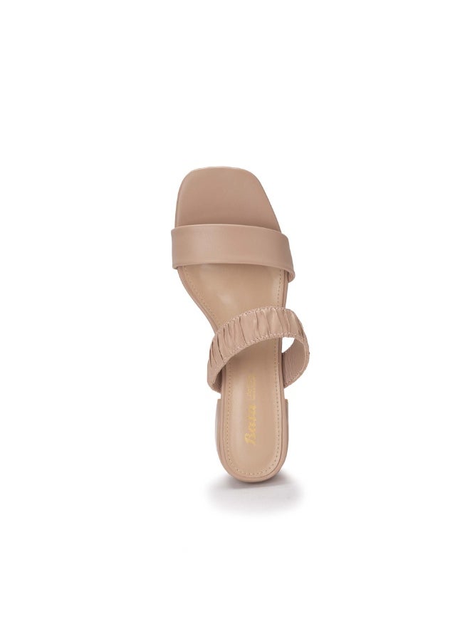 Bata Casual Block Slip On Sandals