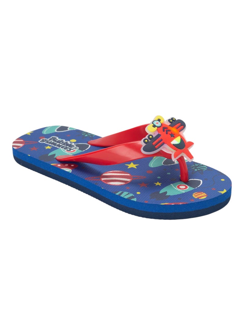 Printed Casual Flat Flip Flops