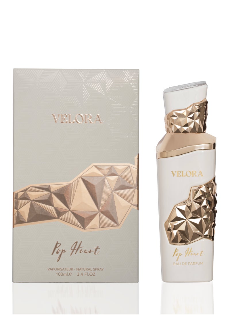 LA PARFUM GALLERIA VELORA Pop Heart unisex eau de Parfum long lasting perfume 100 ML