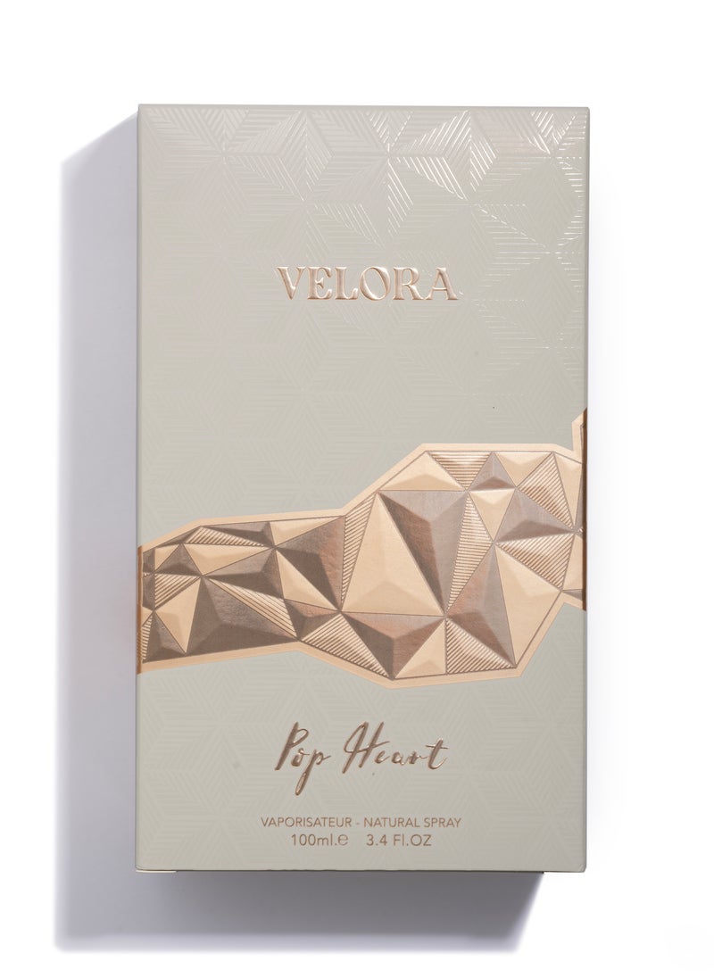 LA PARFUM GALLERIA VELORA Pop Heart unisex eau de Parfum long lasting perfume 100 ML
