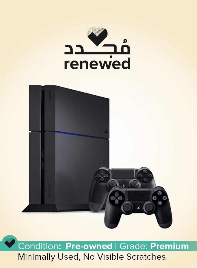 Renewed - PlayStation 4 1TB Console With 2 Controllers