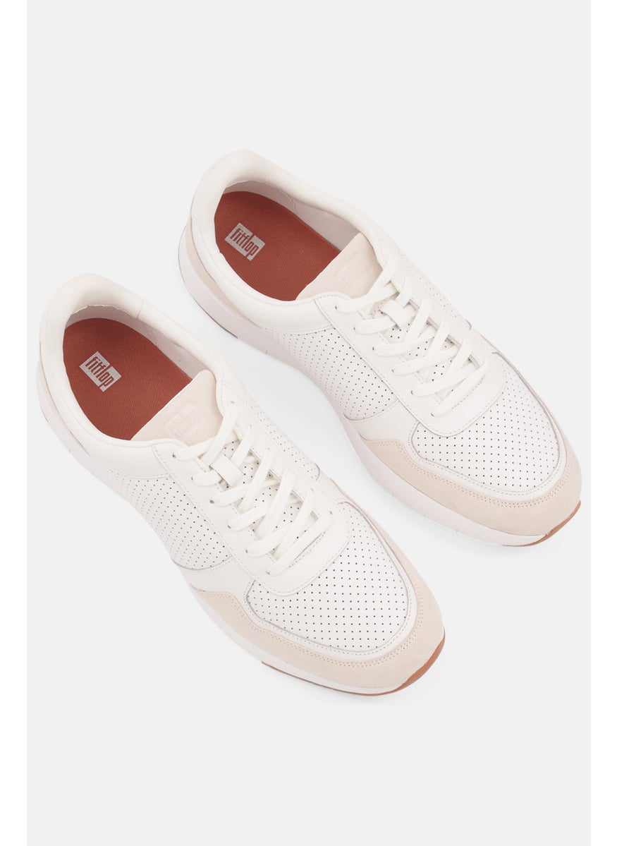 Men Anatomiflex Lace Up Casual Shoes, White