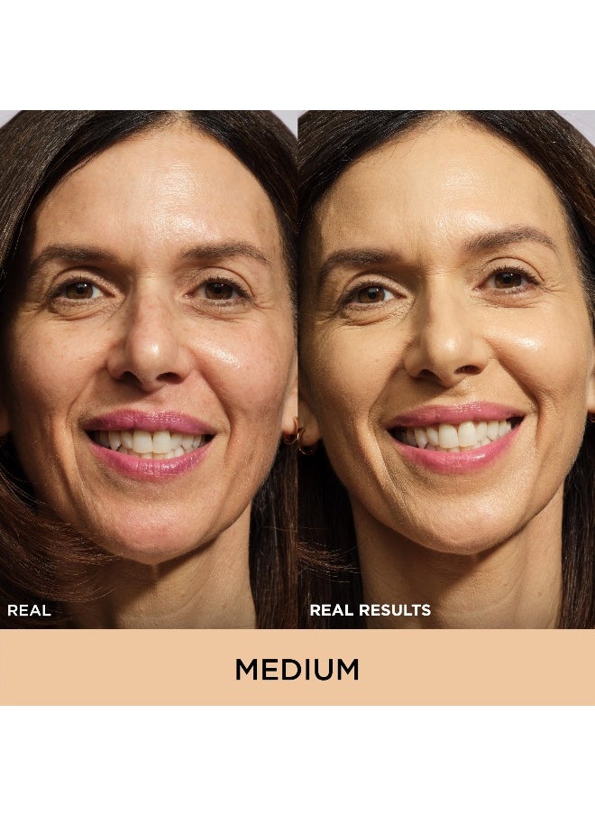IT Cosmetics Your Skin But Better CC Cream Travel Size Medium Color Correcting Cream FullCoverage Foundation Hydrating Serum SPF 50 Sunscreen Natural Finish 0406 fl oz