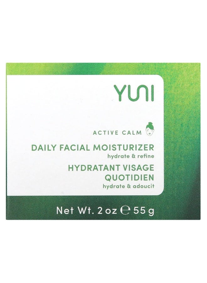 Yuni Beauty, Active Calm, Daily Facial Moisturizer, 2 oz (55 g)
