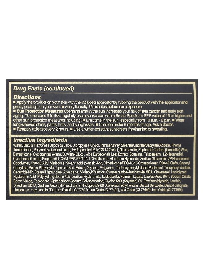 AGE20'S, Signature Essence Pact, Intense Cover, SPF 50+, 29 Caramel, 0.49 oz (14 g)