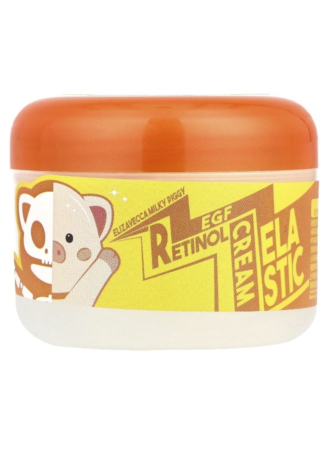 Elizavecca, Milky Piggy, EGF Elastic Retinol Cream, 3.53 oz (100 g)