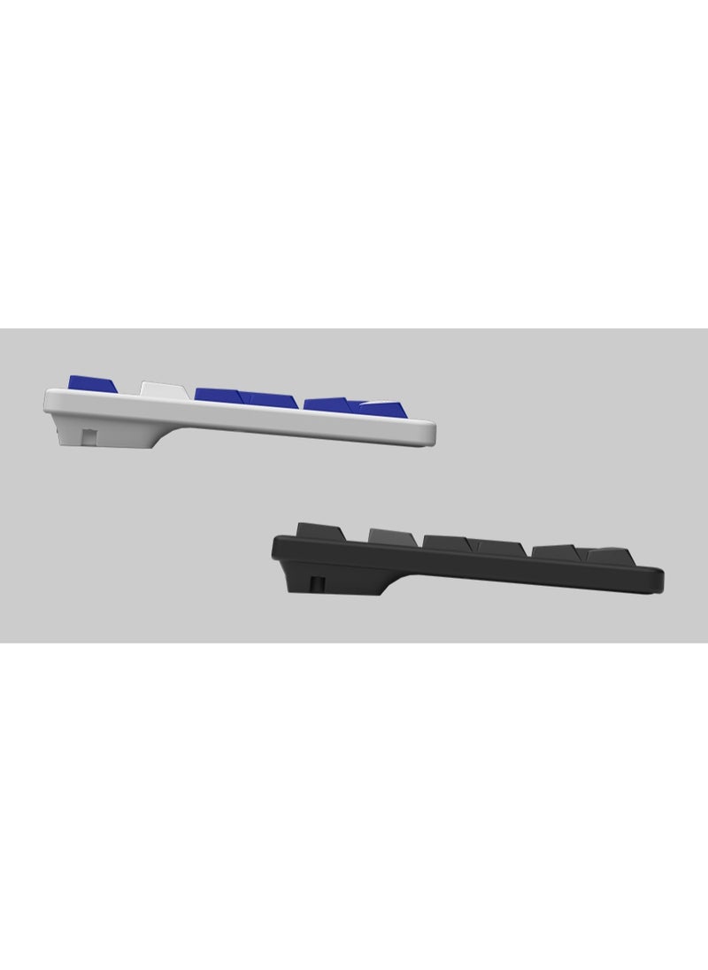 Akko MX108 MonsGeek Wireless Keyboard and Mouse Combo - Blue on White