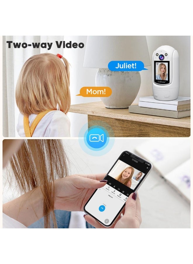 SriHome SH060 1080P Wi-Fi Smart Home Security Camera | Color Night Vision | Motion Detection | Two-Way Audio | Remote Access via App GTIN:6281004500322