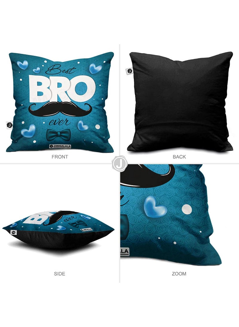 Jhingalala Gift for Brother Best Bro Ever Printed Combo Gifts for Brother for Birthday Anniversary and Raksha Bandhan 2340