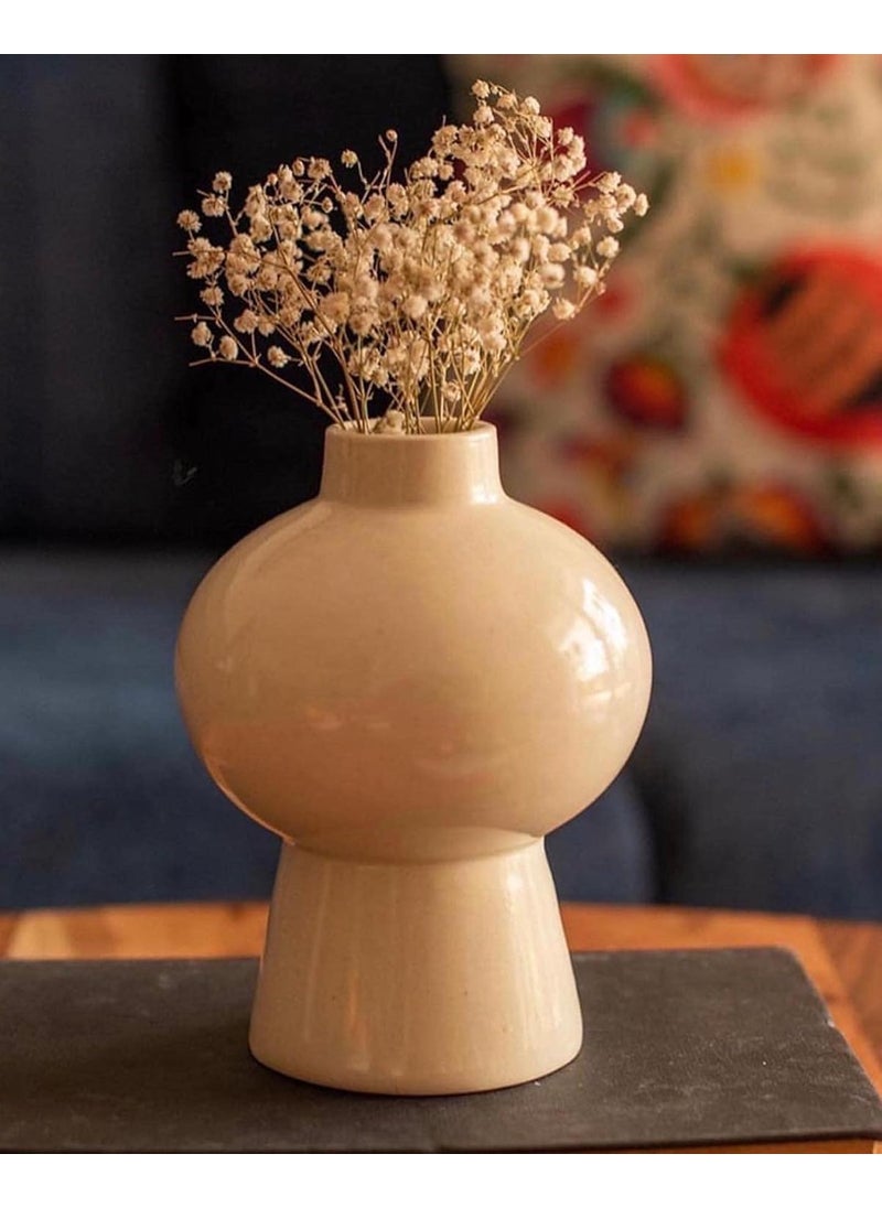 Arte Casa Mushroom Vase Whimsical NatureInspired Charm for Enchanting Home Decor Pack of 1