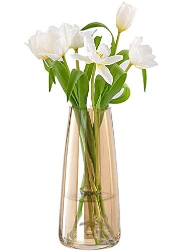 Rishabh Home Decoration Clear Glass Vase for Decor Home Handmade Modern Large Flower Vases for Centerpieces Living Room Kitchen Office Wedding 84 Inch 2