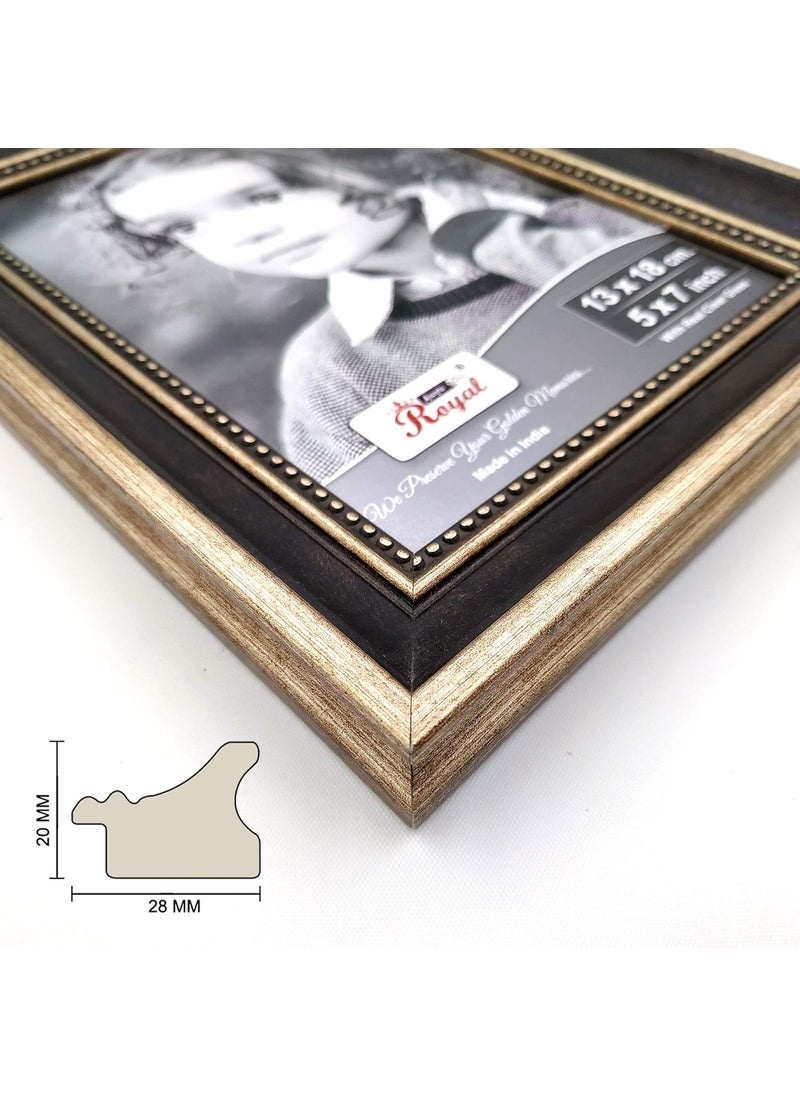 AJANTA Royal Table and Wall Photo Frame A173 CP127 5 x 7