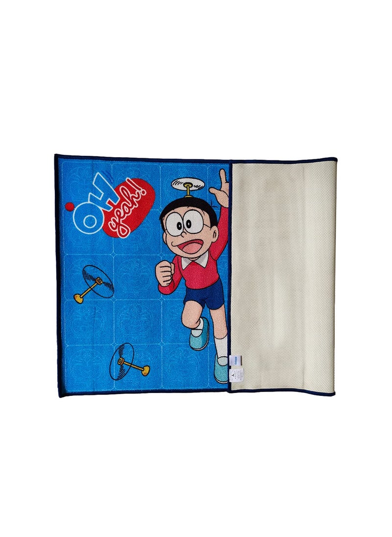 Athom Living Doraemon Kids Carpet Blue 90x150 cm