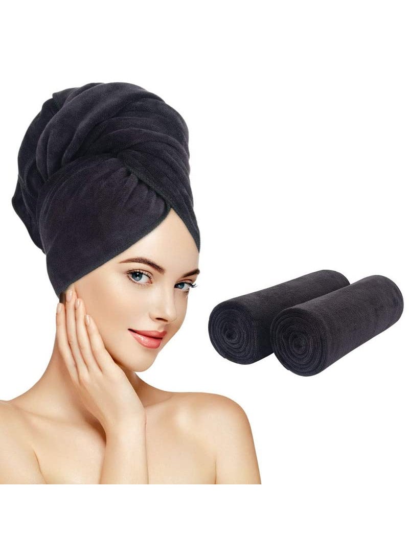 Bezzilish Home Microfiber Bath and Hair Care Towel 40 X 60 Inches 1 Piece Towel Set 900 GSM Soft and Comfortable Extra Large MultiPurpose ly Absorbent Black Pack of 1