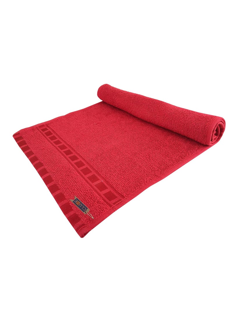 CLUZE Cotton 400 GSM Cotton Hand Towel Set Extra Soft Absorbent Towels for Gym Yoga 13 x 20 inches Multicolor 6