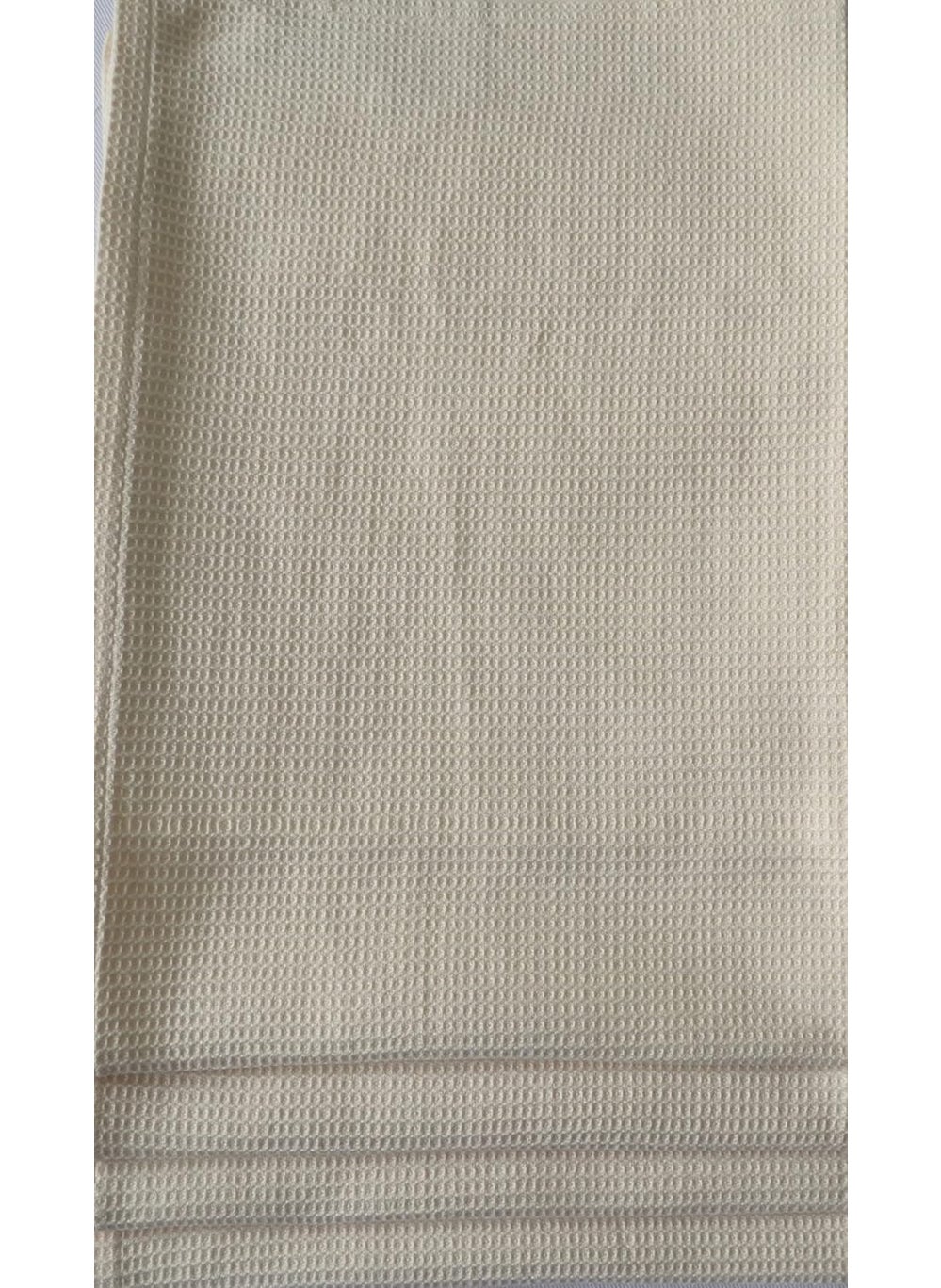GO Green Organics Waffle Hand Towel Pack of 4 Waffle Organic Cotton GOTS Certified Ivory Super ABSORBANT Quick Dry NO SOFTENERS Crisp Feel 29x20 INCHES